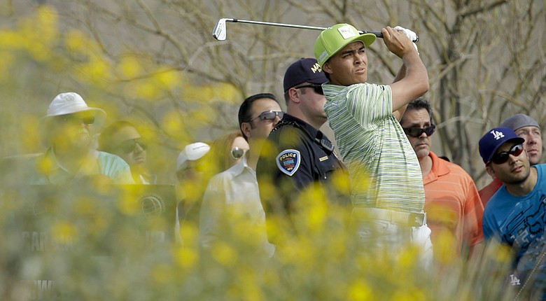 Rickie Fowler will take on Jim Furyk in the quarterfinals of the WGC-Accenture Match Play Championship.