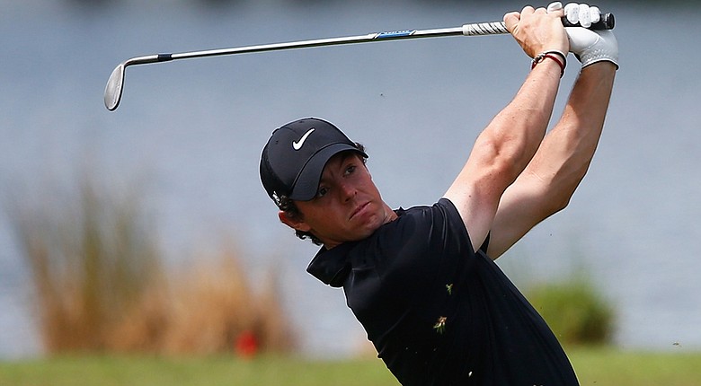 Rory McIlroy during the second round of the PGA Tour's 2014 Honda Classic at PGA National in Palm Beach Gardens, Fla.