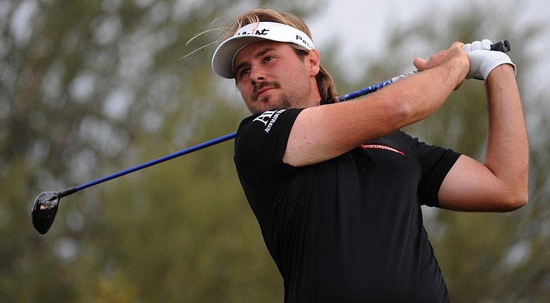 Late Tuesday night, Victor Dubuisson's clubs arrived for the WGC-Cadillac Championship.