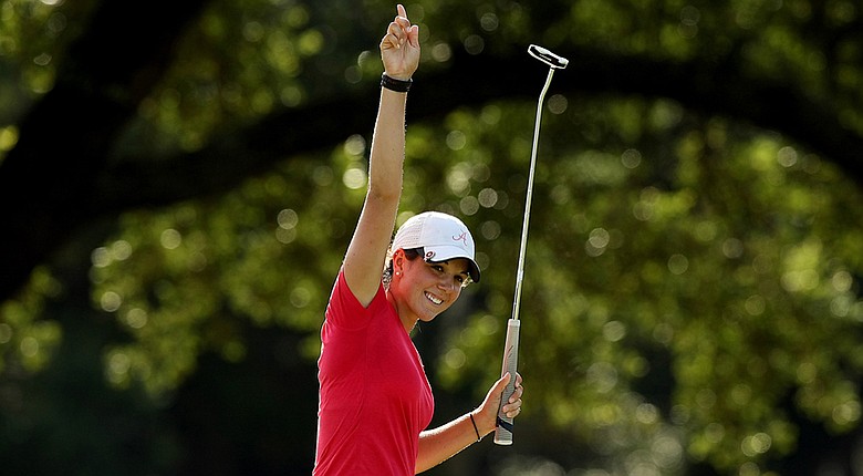 Emma Talley of the 2014 Curtis Cup's U.S. team during her win last year at the U.S. Women's Amateur.
