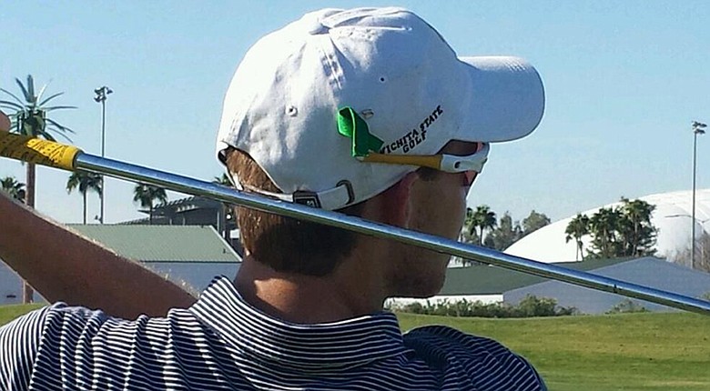 Players are wearing green ribbons on their hats in honor of Golfweek's Ron Balicki, a Hall-of-Fame writer that is battling cancer.