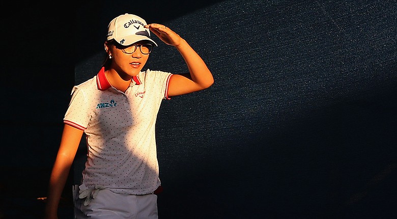 Lydia Ko during Saturday's third round of the LPGA's 2014 JTBC Founders Cup in Phoenix.