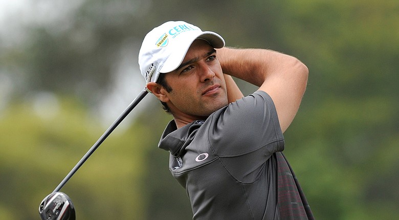 Benjamin Alvarado received a sponsor's exemption into the PGA Tour's 2014 Valero Texas Open in San Antonio, Texas (shown here during last month's Colombia Championship on the Web.com Tour).