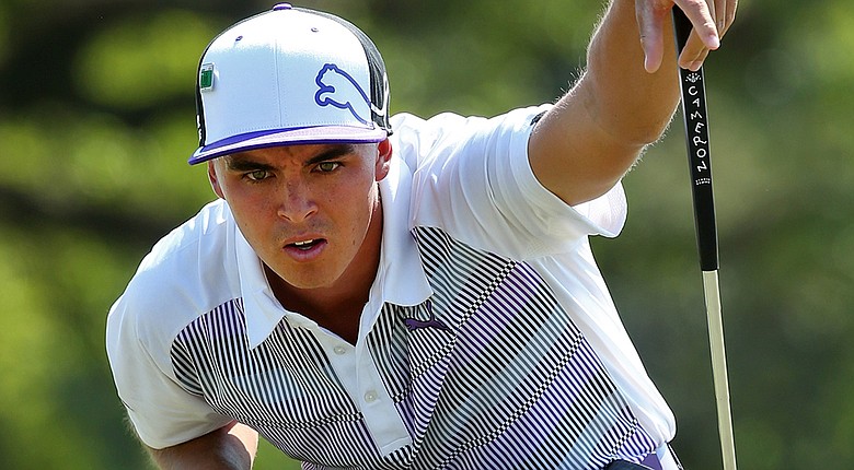 Rickie Fowler fired a 5-under 67 on Saturday to sit in the best position after the third round of the Masters in his career.