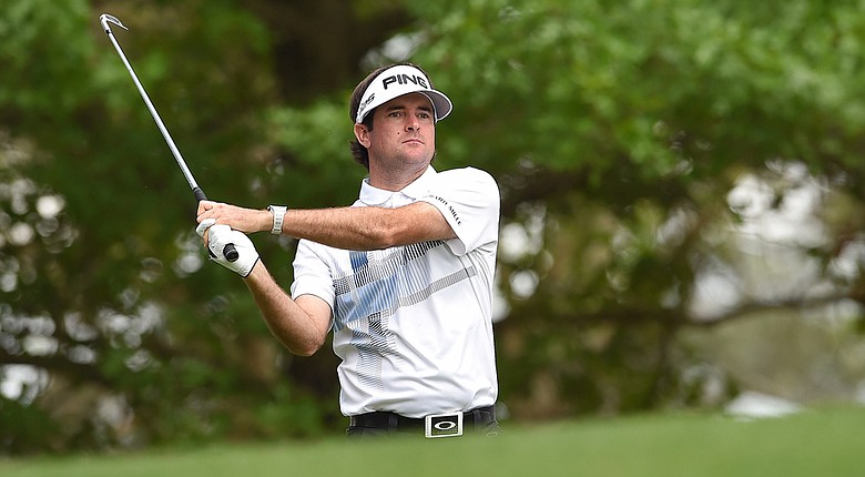 Bubba Watson was 3 under on the front nine to take the outright lead at 8 under heading to the back nine.