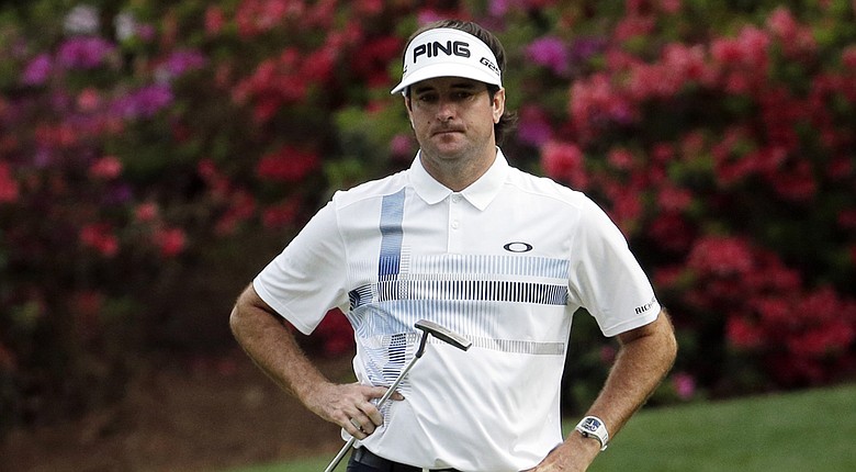 Bubba Watson during his 2014 Masters win at Augusta National.