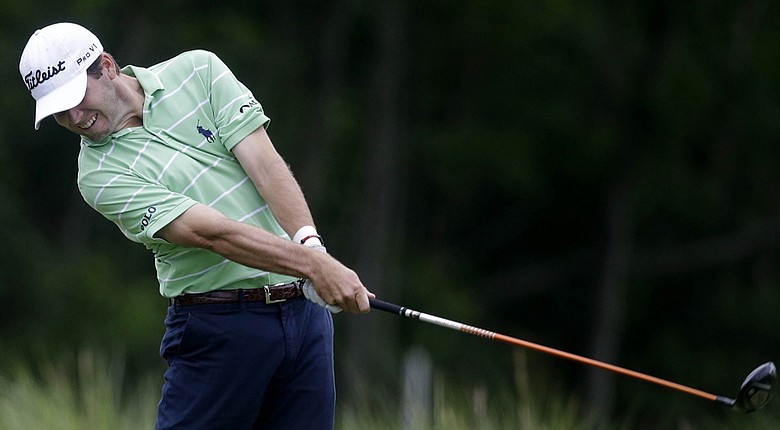 Ben Martin during the second round of the PGA Tour's 2014 Zurich Classic of New Orleans.