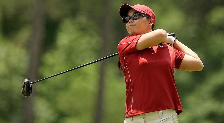 Oklahoma's Chirapat Jao-Javanil is just one off the lead at the Big 12 Women's Championship.