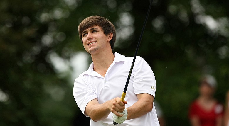 Georgia Tech's Ollie Schniederjans has a three-shot lead in the individual race at the ACC Championship.