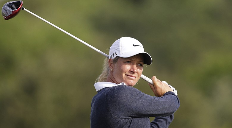 Suzann Pettersen during Thursday's first round of the North Texas LPGA Shootout at Las Colinas in Irving, Texas.