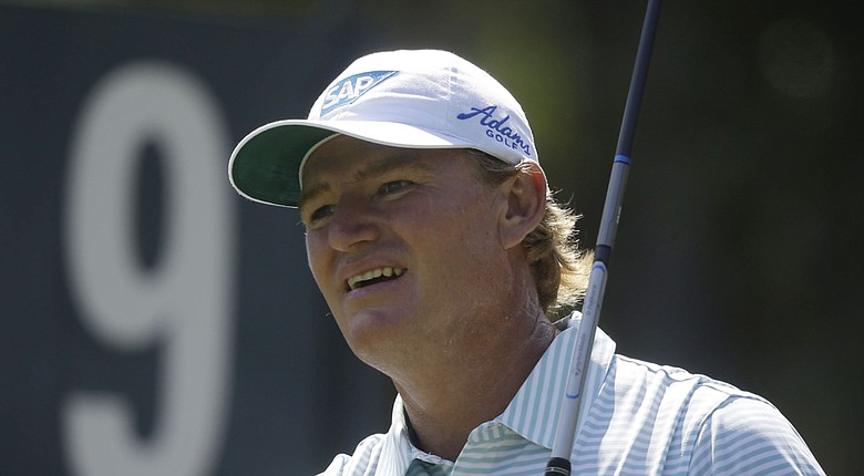 Ernie Els during Thursday's first round of the PGA Tour's 2014 Players Championship at TPC Sawgrass in Ponte Vedra Beach, Fla.