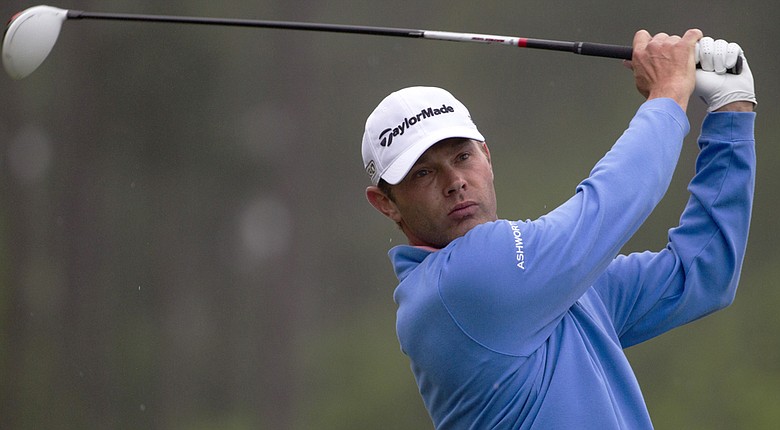 Shawn Stefani during the PGA Tour's 2014 Shell Houston Open.