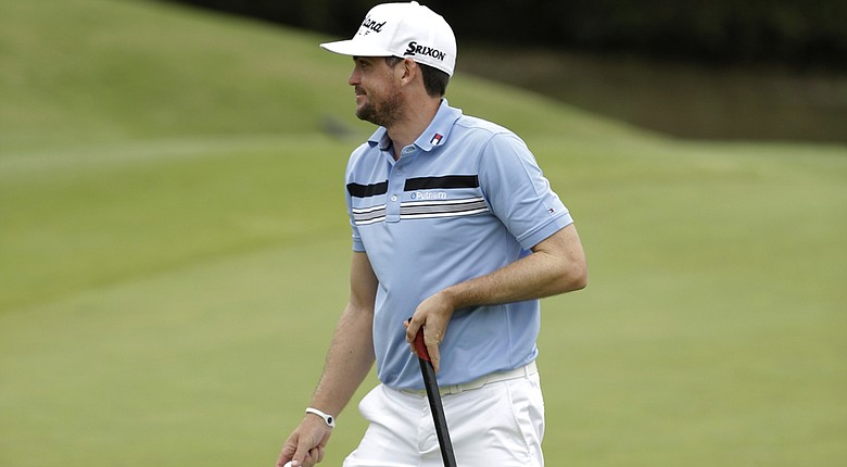 Keegan Bradley during his course-record 60 at last year's HP Byron Nelson Championship on PGA Tour.
