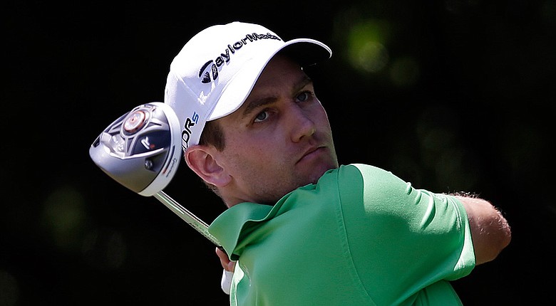 Brendon Todd during his win at the PGA Tour's 2014 HP Byron Nelson Championship in Irving, Texas.