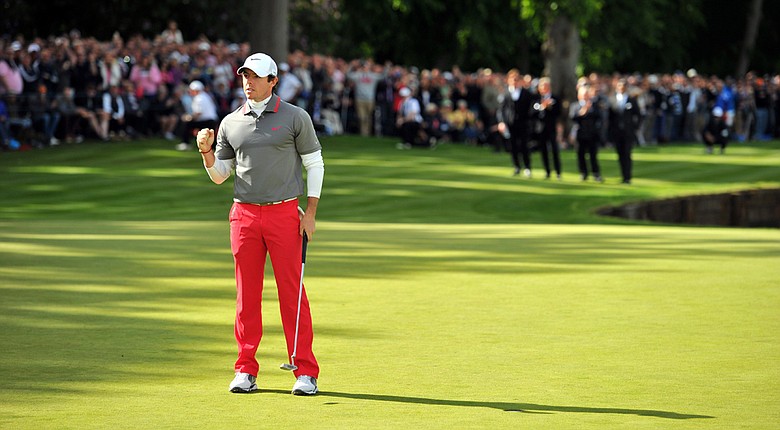 Rory McIlroy won the BMW PGA Championship by one shot after a final-round, 6-under 66.