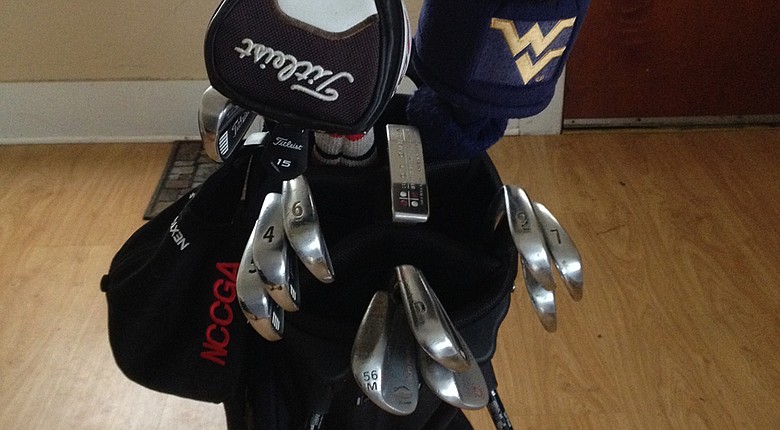 Mason Short's winning equipment from the NCCGA National Championship.