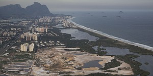 Work on Olympic golf course might stop