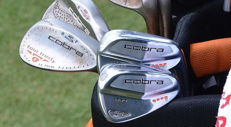 A look at Rickie Fowler's Cobra irons that he is using at the 2014 U.S. Open.