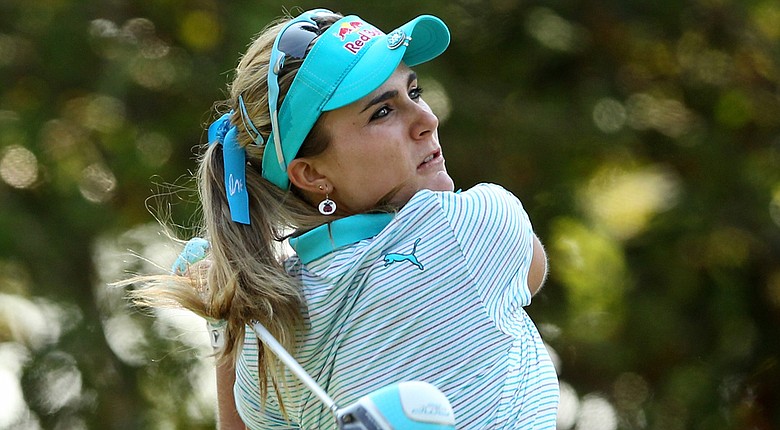 Lexi Thompson during Thursday's first round of the 2014 U.S. Women's Open at Pinehurst.