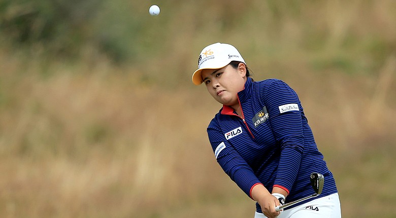 Inbee Park during Saturday's third round of the 2014 Women's British Open at Royal Birkdale.