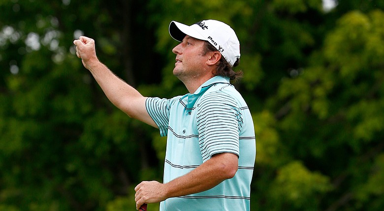 Tim Clark after winning the PGA Tour's 2014 Canadian Open on Sunday at Royal Montreal.
