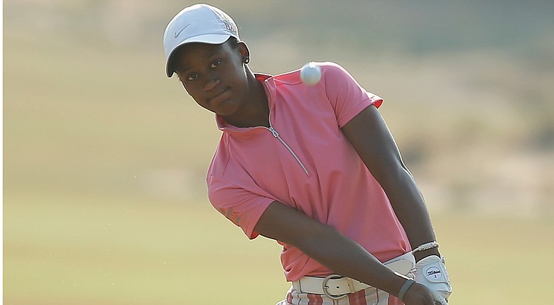 Sadena Parks became the Symetra Tour's second African-American winner in 34 years by winning the SEFCU Championship at Capital Hills on Sunday in Albany, N.Y. (shown here during the 2014 U.S. Women's Open at Pinehurst).