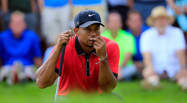 Tiger Woods will have a late Thursday tee time to begin his defense of the WGC-Bridgestone Invitational title.