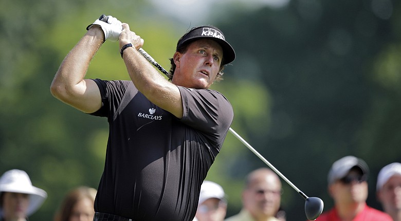 Phil Mickelson during the 2014 WGC-Bridgestone Invitational on PGA Tour.