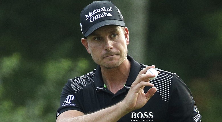 Henrik Stenson during Sunday's final round at the 2014 PGA Championship at Valhalla.