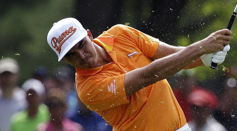 Rickie Fowler during Sunday's final round of the 2014 PGA Championship at Valhalla.