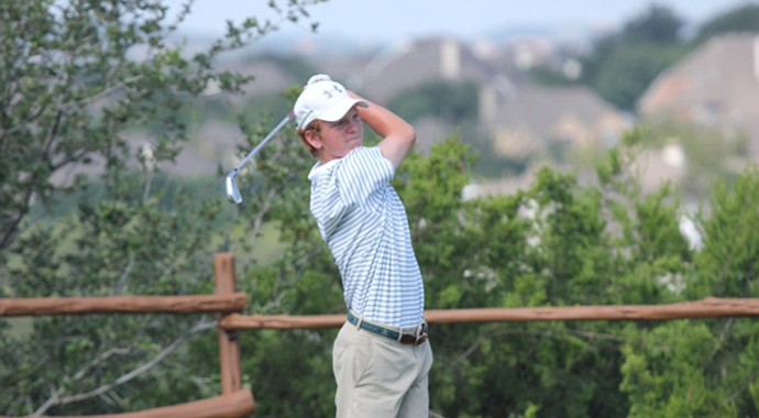Jacob Eklund took the first-round lead at the 2014 Under Armour/Jordan Spieth Championship.