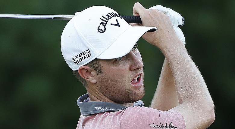 Chris Kirk during Monday's final round of the 2014 Deutsche Bank Championship in the PGA Tour's FedEx Cup playoffs.