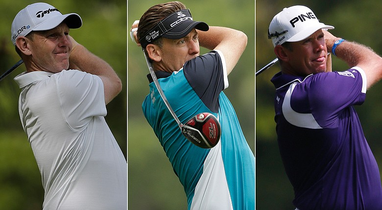 Stephen Gallacher, Ian Poulter and Lee Westwood were named captain's picks for the 2014 European Ryder Cup squad.