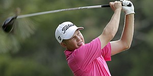 Web.com Tour: Blair leads by 3 as play halted