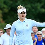 Charley Hull leads charge for Team Europe at Solheim Cup