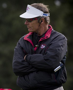Fresno State head coach Mike Watney