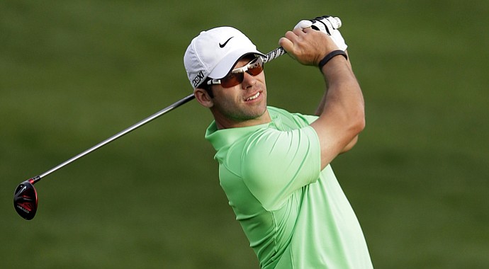 Paul Casey during the 2013 Desert Classic Golf tournament in Dubai, United Arab Emirates.