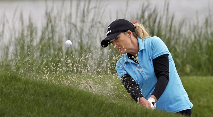 Cristie Kerr during the second round of the 2013 Kingsmill Championship.