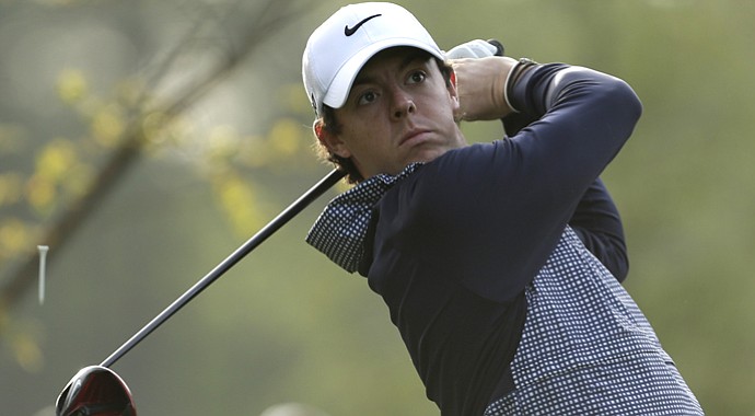 Rory McIlroy during his second-round 71 at the 2013 Wells Fargo Championship in Charlotte, N.C.