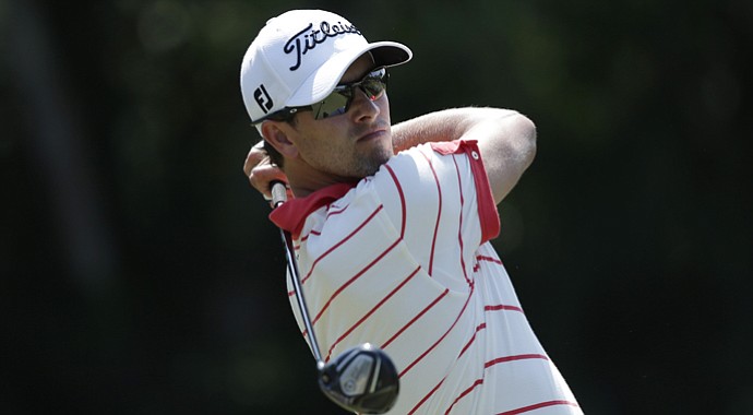Adam Scott during the second round of the 2013 Players Championship at TPC Sawgrass in Ponte Vedra Beach, Fla.