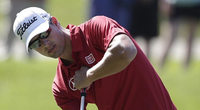 Adam Scott during the 2013 Players Championship in Ponte Vedra Beach, Fla.