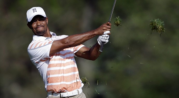 Tiger Woods during the second round of the 2013 Memorial at Muirfield Village.