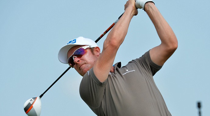 Mikko Ilonen during the final round of his win at the 2013 Nordea Masters in Stockholm.