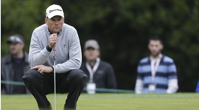 Robert Karlsson during the Wells Fargo Championship in Charlotte, N.C.
