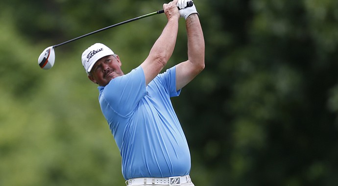 Jay Don Blake during sectional qualifying in St. Louis for the 2013 U.S. Open at Merion.