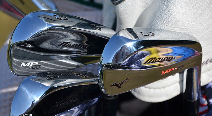 Shawn Stefani relies on a pair of Mizuno 3-irons – his new normal instead of hybrids.