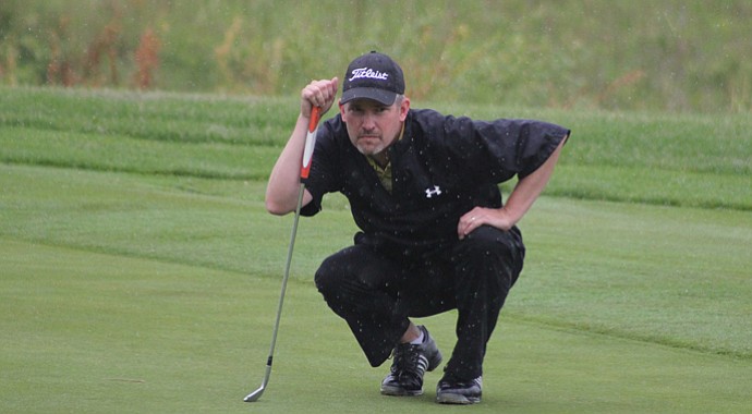 Tom Werkmeister during the first round of the 2013 Michigan Open Championship.