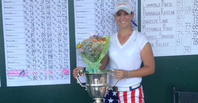Ashlan Rasmey won the 2013 Eastern Women's Amateur.
