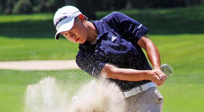 Collin Morikawa at the 2013 Western Junior