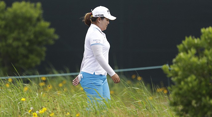 Inbee Park during the second round of the 2013 U.S. Women's Open at Sebonack.